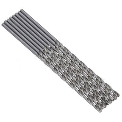 B&Q -  2mm Long Series Hss Drills (8 Pcs)