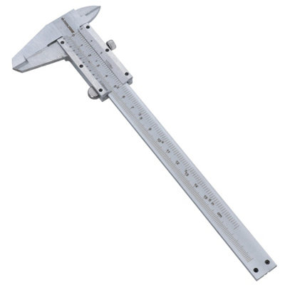 AB Tools Vernier / Slide Calliper Internal & External Precision Measuring 150mm from B&Q