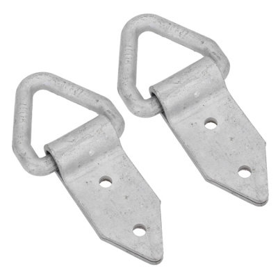 AB Tools Fold Over Tie Down Lashing Eye / Anchor Point Pair Heavy Duty from B&Q