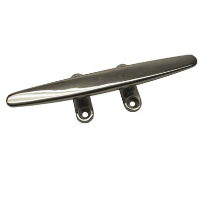 AB Tools 8" Stainless Steel Mooring Horn Cleat Marine Grade Polished Dk53 from B&Q