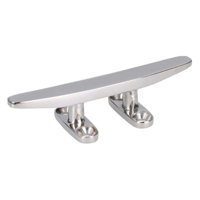 AB Tools 4" Stainless Steel Mooring Horn Cleat Marine Grade Polished Dk51 from B&Q