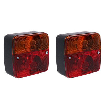 AB Tools Trailer / Caravan Light Or Replacement Lighting Board Lamp Pair Tr053 from B&Q