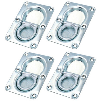 AB Tools Recessed Tie Down / Lashing Eye / Ring / Anchor Ring 4 Pack Tr134 from B&Q