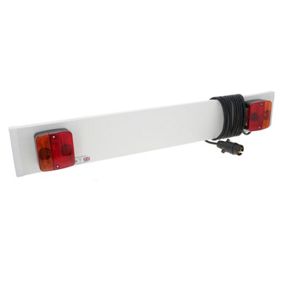 AB Tools Lighting Board 3Ft Trailer / Caravan Towing Lamp Board With Bulbs from B&Q