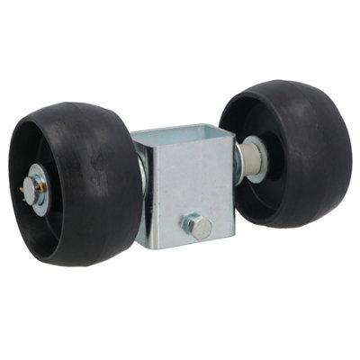 AB Tools Boat / Jetski / Dinghy Trailer Castor Rollers & Steel Bracket Ubr33 Ubr34 from B&Q