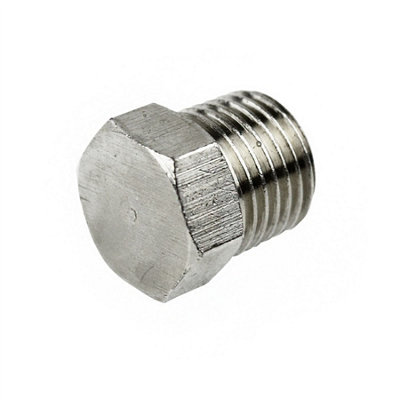 Ab Tools 3/8" Bsp Hex Blanking Plug Port Air Line Compressor Fitting Ft076