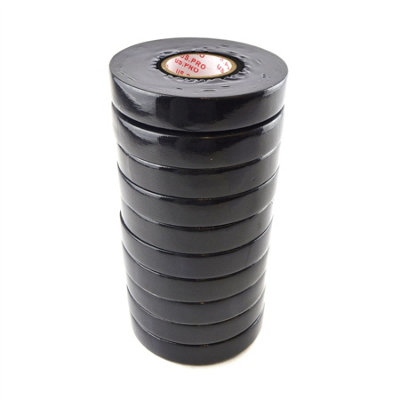 AB Tools 19mm X 15M Wiring Harness Loom Insulation Adhesive Tape Cloth Fabric 10 Rolls from B&Q