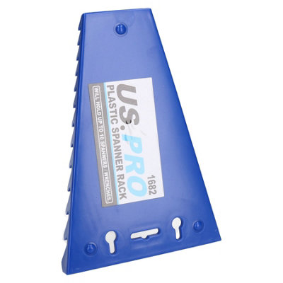 AB Tools Spanner Rack Wrench Holder Storage Rack Rail Tray For 12 Spanners from B&Q