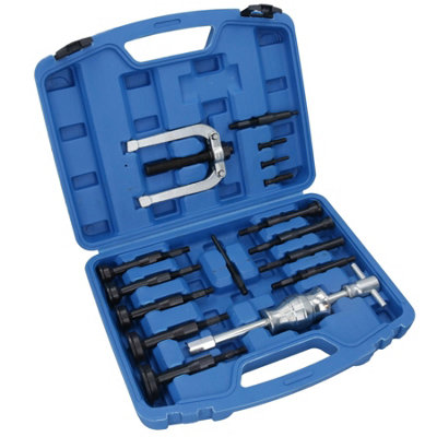 AB Tools Bearing Extractor Puller Remover Inner Blind Bearing Removal Set 16Pcs Bergen from B&Q