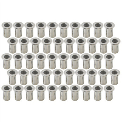 AB Tools 5mm Alu Nut Serts Riveting Nuts Rivet Nut Threaded Inserts Blindnut Rivnut 50 Pc from B&Q