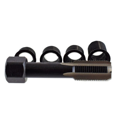 AB Tools Spark Plug Rethreading Tap Thread Repair Set Kit M12 X 1.25 With 4 Inserts from B&Q