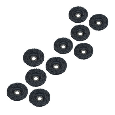 Ab Tools 115Mm Flap Disc Clean Strip Rust Paint Graffiti Sanding Caramelised Wheel X Size 10