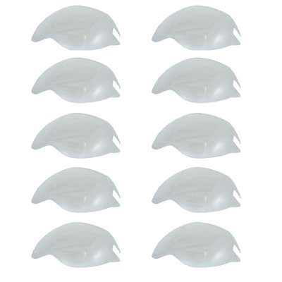 AB Tools 10Pk Spare Welding Lenses Protective Outer Lens Welding Helmet Mask Cover Filter from B&Q