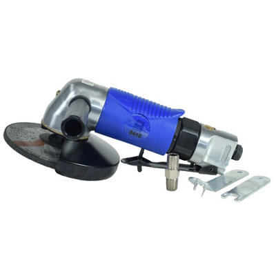 AB Tools 5" 125mm Air Angle Grinder Grinding Cutting Cutter 10,000 Rpm And Disc Bergen from B&Q