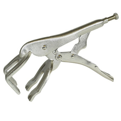 AB Tools Welding Clamp Finger Type Quick Release Locking Holder Clasp 9" (230mm) Grips from B&Q