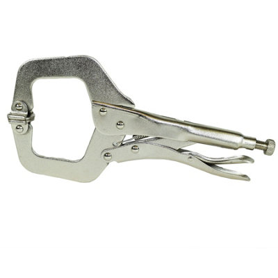 AB Tools Welding Clamp C Type Quick Release Locking Holder Clasp 11" (280mm) Grips from B&Q