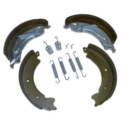 Ab Tools Trailer Brake Shoe Replacements Spring Kit 203Mm X 40Mm Knott Style Axles Size 2