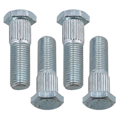 AB Tools Pack Of 4 3/8" Unf Wheel Studs Stud For 4" Pcd Trailer Suspension Hubs Hub from B&Q