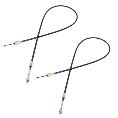 B&Q -  2 X Long Life Trailer Brake Cable Knott Systems For Ifor Williams Outer 1130mm