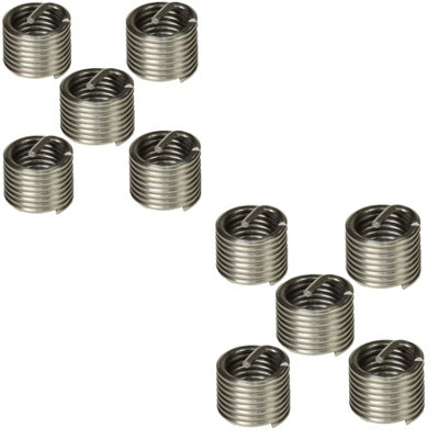 AB Tools Helicoil Type Thread Repair Inserts 5/16 Bsf X 1.5D 10Pc Wire Thread Insert from B&Q