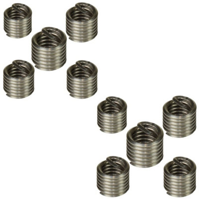 AB Tools Helicoil Type Thread Repair Inserts 5/16 Bsw X 1.5D 10Pc Wire Thread Insert from B&Q