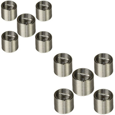 AB Tools Helicoil Type Thread Repair Inserts 3/8 Unf X 1.5D 10Pc Wire Thread Insert from B&Q