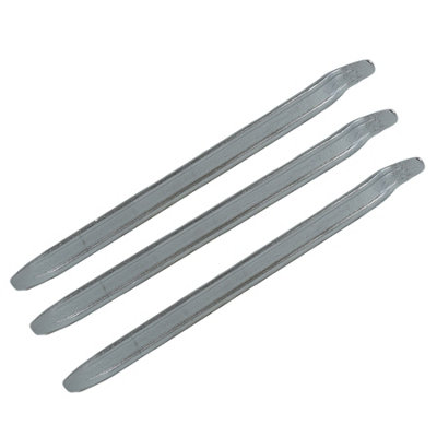 AB Tools 3 X Tyre Lever Pry Bar Remover Removal For Bikes / Motorbikes / Cars 12" X 3/4" from B&Q