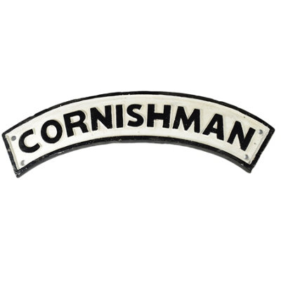 AB Tools Cornishman Cast Iron Sign Plaque Door Wall House Fence Gate Post Garden from B&Q