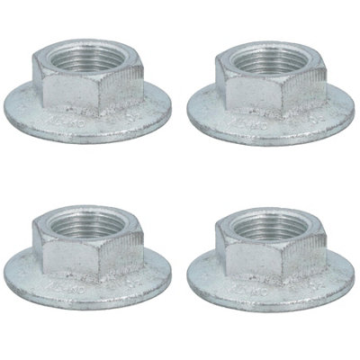 AB Tools 4 Alko Axle Axles Trailer Brake Drum Hub Nut One Shot 27mm X 2.0mm M27 from B&Q