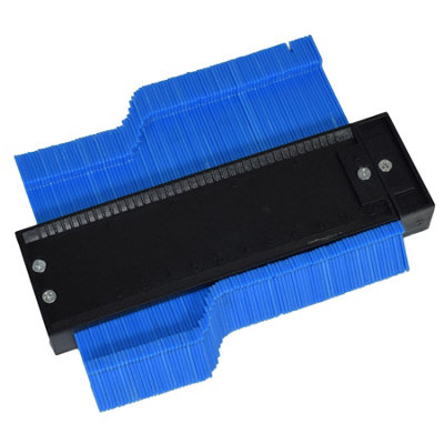AB Tools Plastic Contour Profile Gauge 125mm / 5" Tiling Laminate Tiles Edge Shaping from B&Q