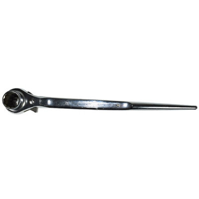 AB Tools Scaffold Spanner Ratchet Podger 2 Way Bi-Hex Ratchet 19mm 21mm Scaffolders