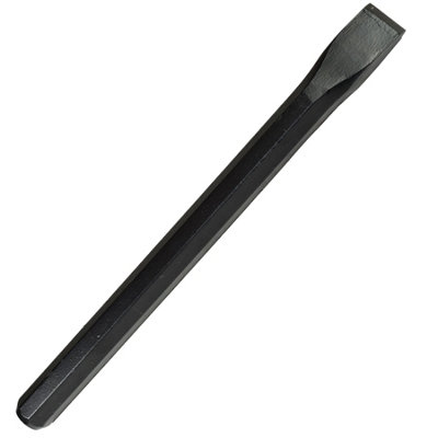 B&Q -  Constant Black Profile Cold Chisel For Brick Stone Block Steel 300mm X 25mm