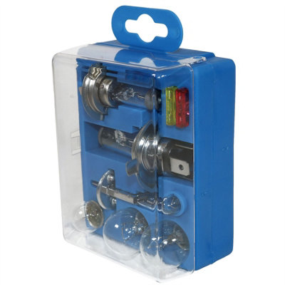 B&Q -  Emergency Breakdown Car Bulb And Fuse Assortment Kit (Mini Blade Normal) 13Pc