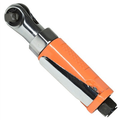 AB Tools 3/8" Drive Stubby Compact Air Ratchet Wrench Reversible Max Torque 25Ft/lbs from B&Q