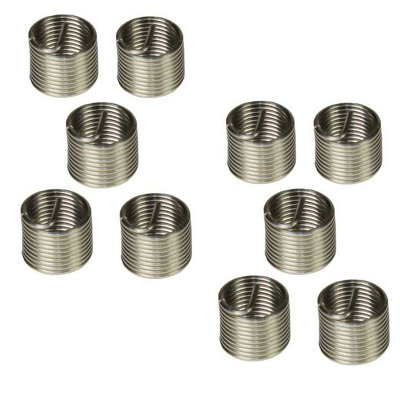AB Tools Helicoil Type Thread Repair Inserts 5/16 Bsc X 1.5D 10Pc Wire Thread Insert from B&Q