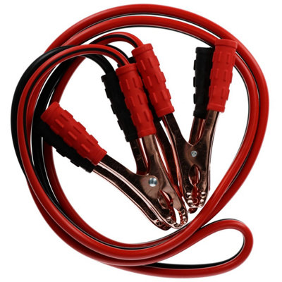 B&Q -  200 Amp Jump Leads 2.5M Car Van Jump Leads Battery Jumper Booster Cables