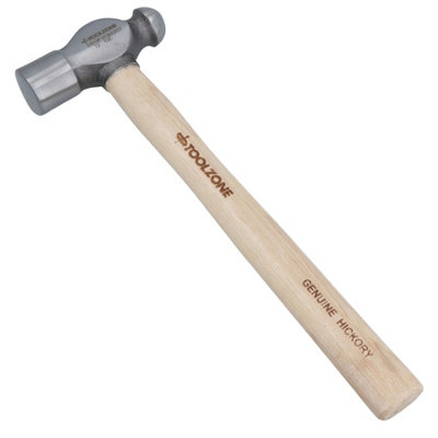 AB Tools 32Oz American Hickory Ball Pein Pin Hammer Wooden Handle Drop Forged Head from B&Q