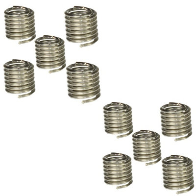 AB Tools Helicoil Type Thread Repair Inserts 3/16 Bsf X 1.5D 10Pc Wire Thread Insert from B&Q