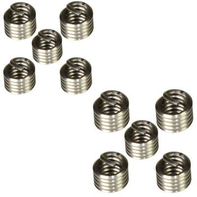 AB Tools Helicoil Type Thread Repair Inserts 3/16 Bsw X 1.5D 10Pc Wire Thread Insert from B&Q