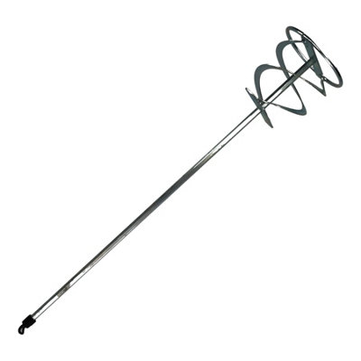 AB Tools Galvanised Mixer Paddle 600 X 120mm Paint Stirrer Cement Plaster Varnish Drill from B&Q