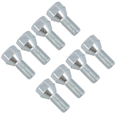 B&Q -  8 X M12 X 1.5 Trailer Wheel Stud Bolt For Ifor Williams P6E Knot