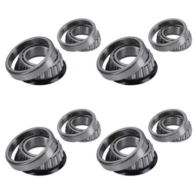 AB Tools 4 Trailer Bearing Kit For Indespension 200 203mm Drum 7848 44649/10 67048L/10 from B&Q