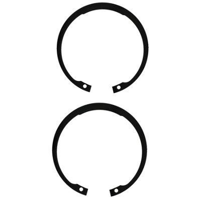 AB Tools 2Pc 75mm X 2mm Internal Circlip Clip Trailer Bearing Retainer Retaining Fastener from B&Q