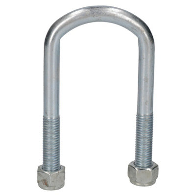 AB Tools 1 Single Parabolic Leaf Spring High Tensile U Bolt Nuts For Ifor Williams Trailers from B&Q