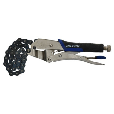 AB Tools Locking Chain Wrench Oil Filter Removal Remover Clamp Up To 140mm Diameter from B&Q