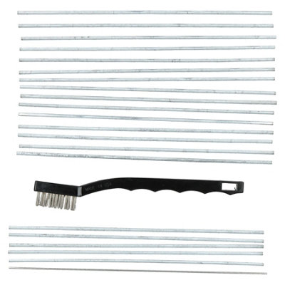 AB Tools Lumiweld Aluminium Welding Brazing Soldering Crack Repair Rods Weld 20 Rod Kit from B&Q