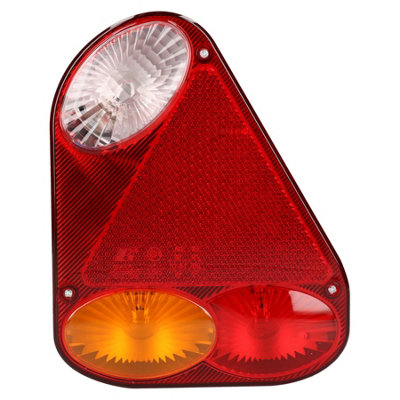 AB Tools Trailer / Caravan Right Triangular Light Replacement Lamp With Plug Indespension from B&Q