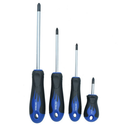 AB Tools Jis Screwdriver Set Jisph1 Ph2 Ph3 4Pc Set For Japanese Standard Screws from B&Q