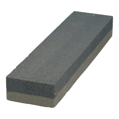 AB Tools 8" Oilstone Combination Sharpening Oil Stone Coarse & Fine Blade Sharpener from B&Q