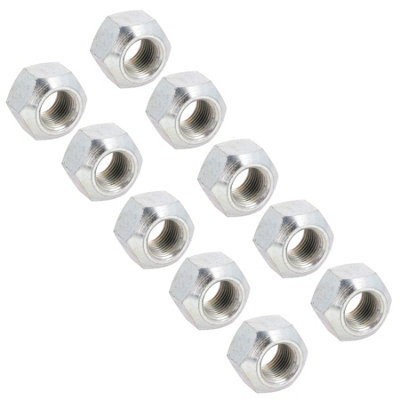 AB Tools 5/8" Unf Conical Wheel Nuts Nut Pack Of 10 For Trailer Caravan Suspension Hub from B&Q
